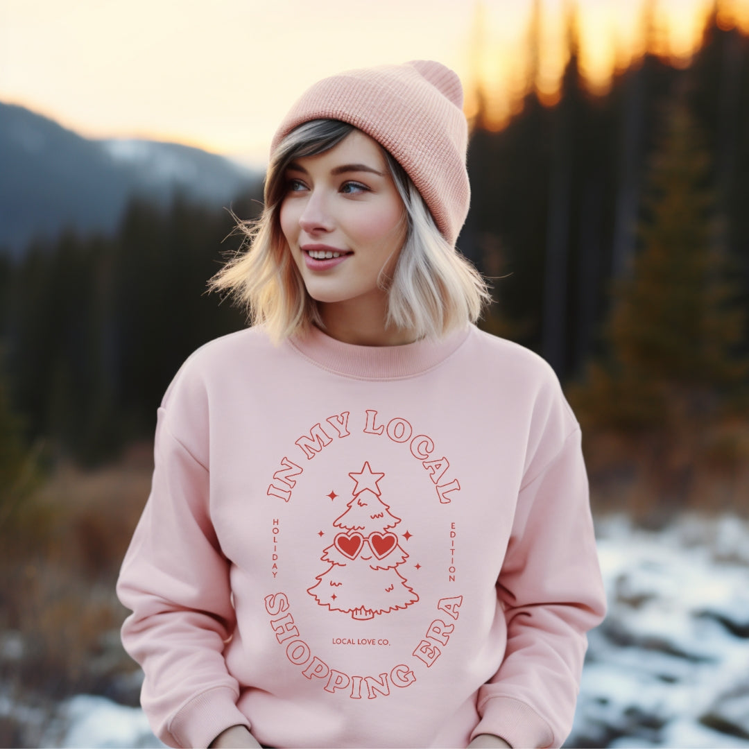 Local Shopping Era Crew *Pink
