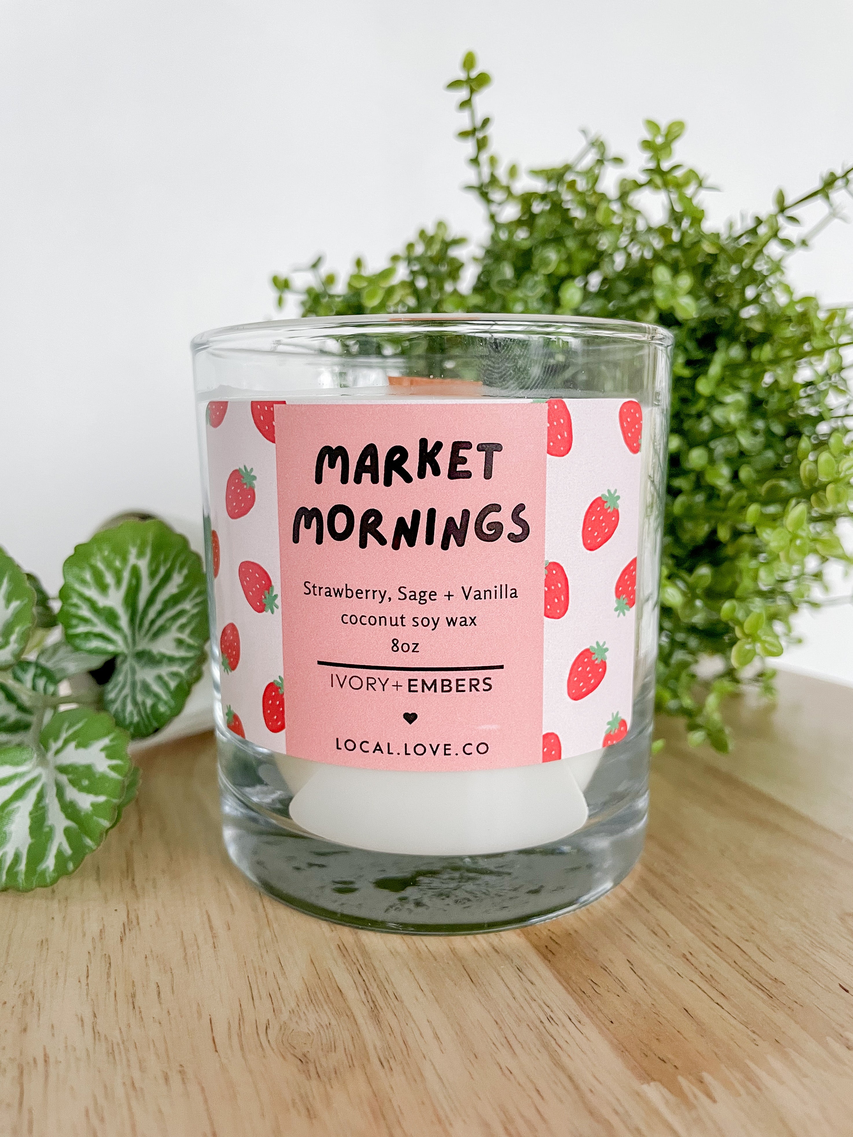 Market Mornings Candle