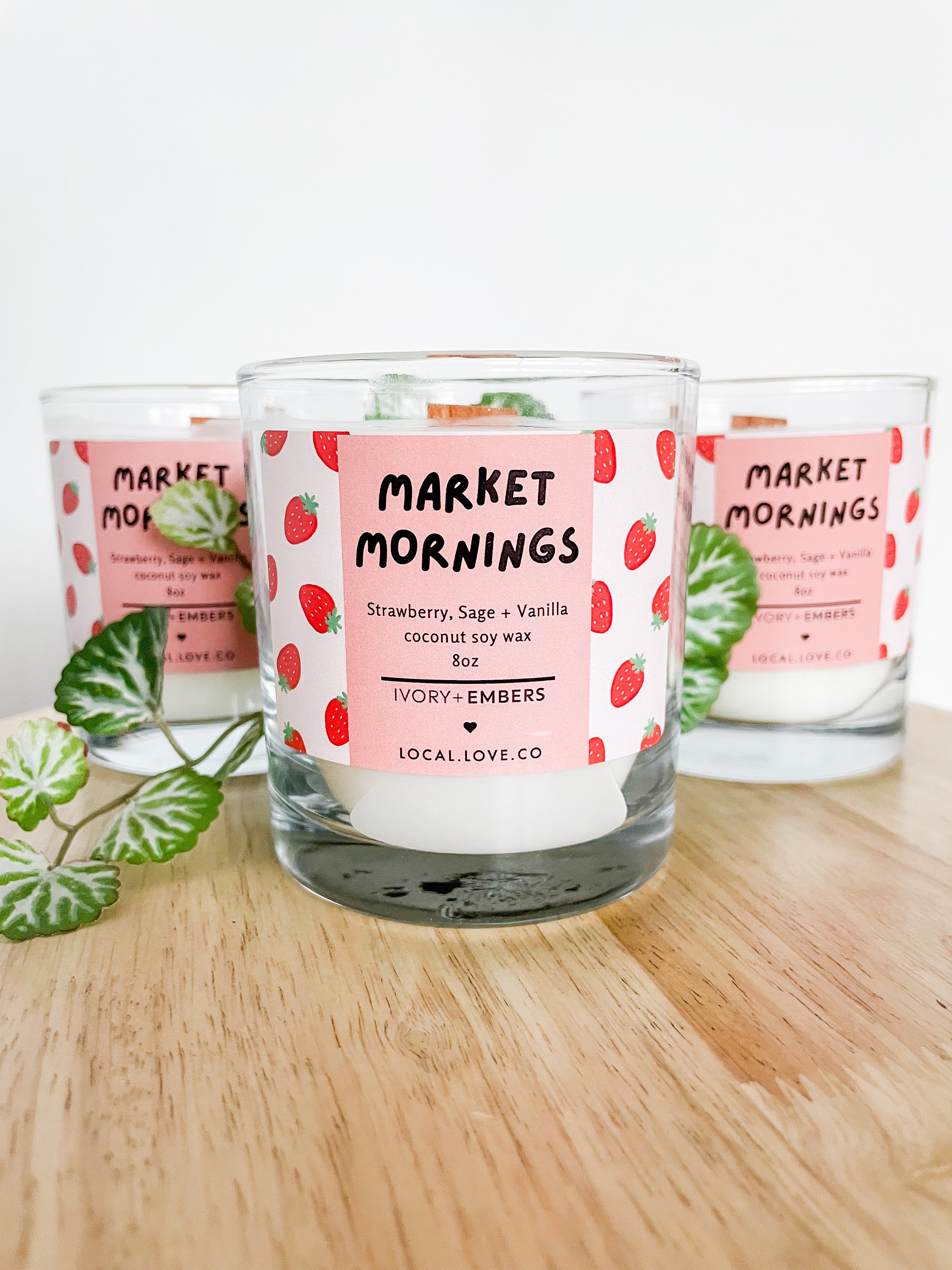 Market Mornings Candle